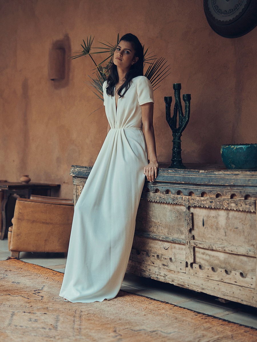 Laure de Sagazan's 2019 Bridal Collection Debuts in NYC