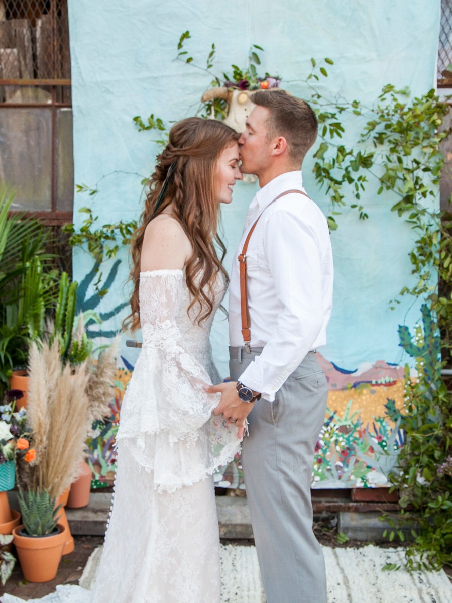 Boho Wedding Inspiration: The Big Fake Wedding in Savannah
