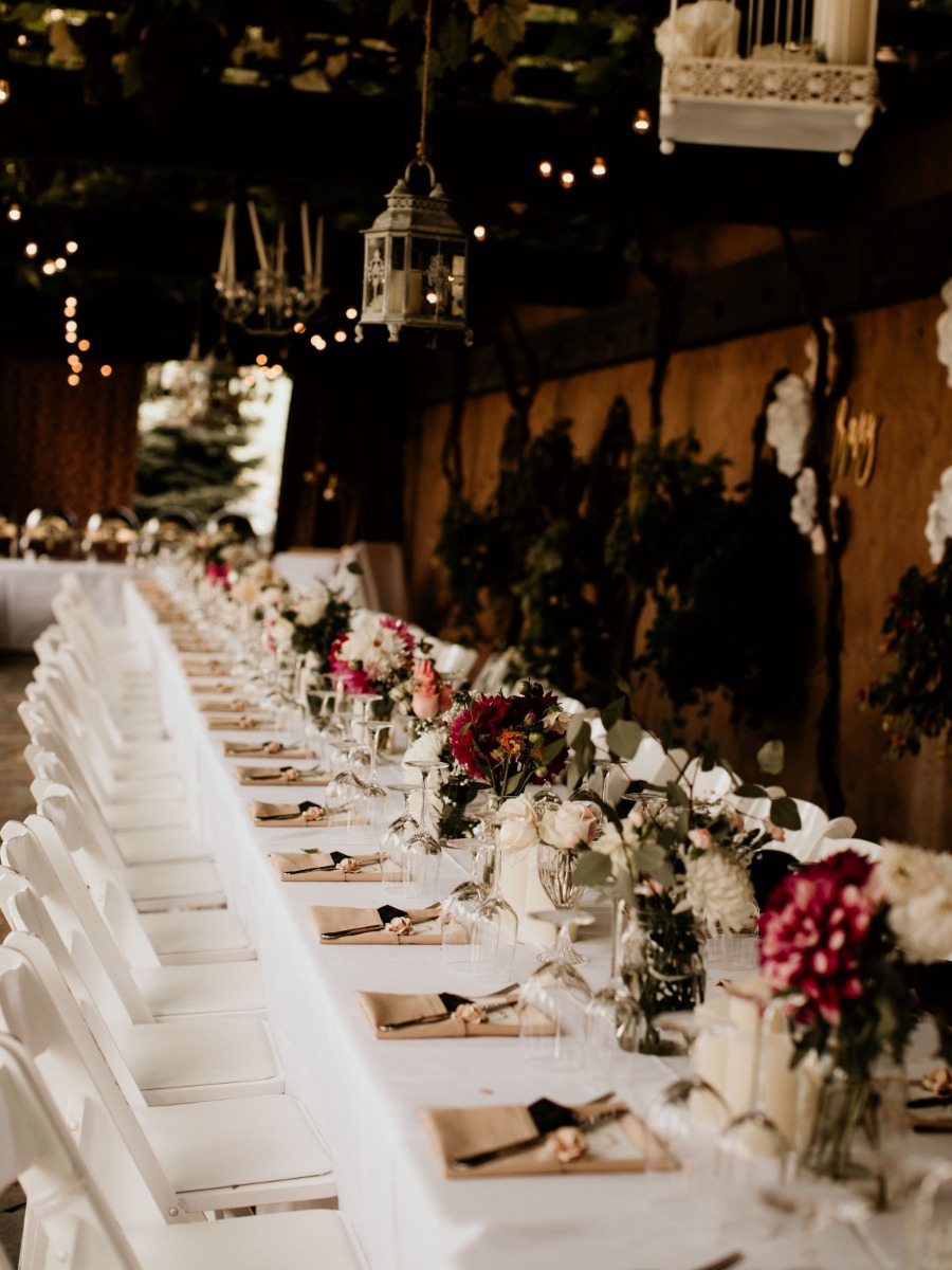 Chic and Sophisticated Outdoor Winery Wedding