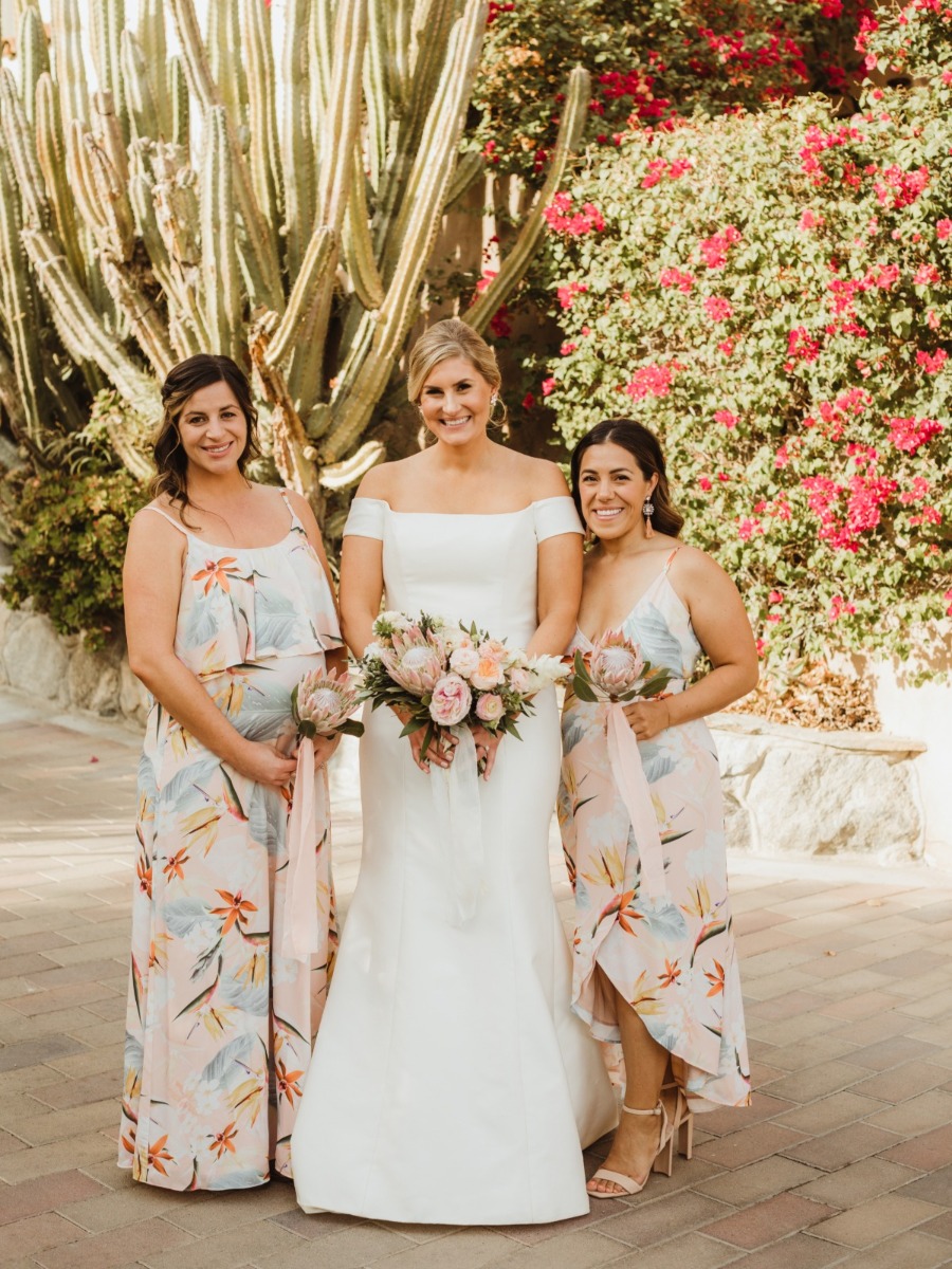 Palm Springs Wedding at Colony 29: Desert Romance with Orange & Pink!