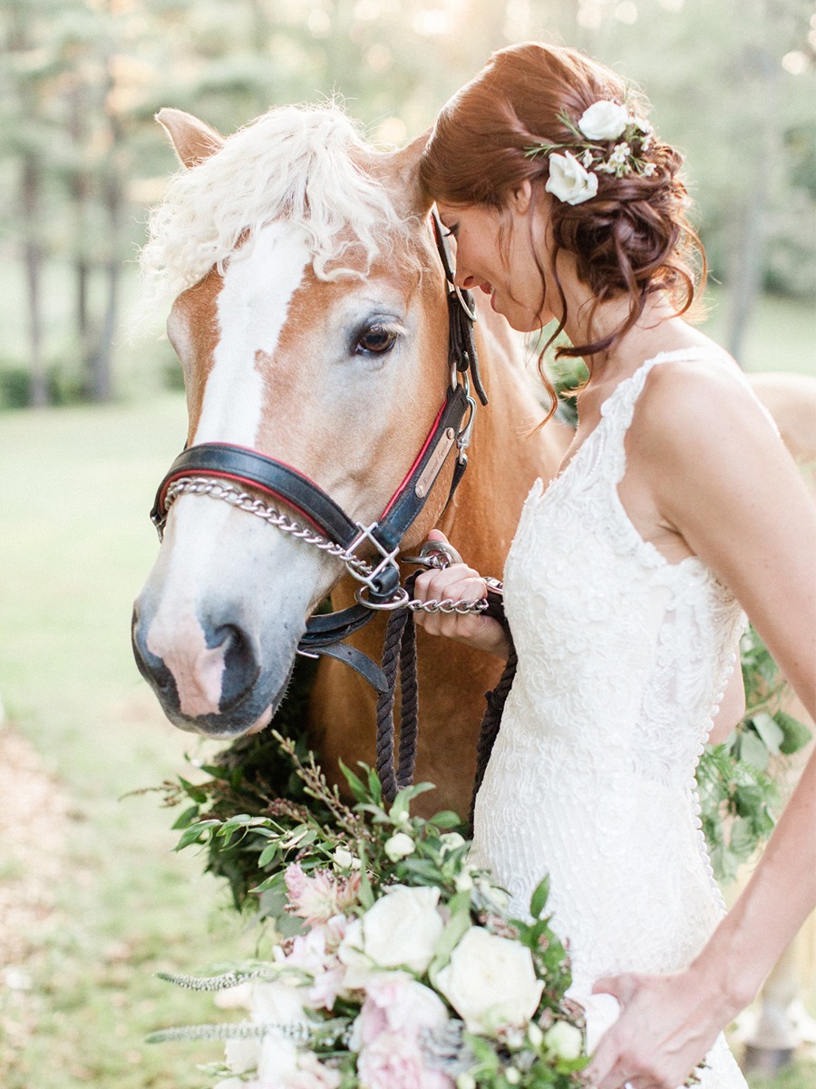 Kentucky Derby Wedding Inspiration with Pretty Ponies