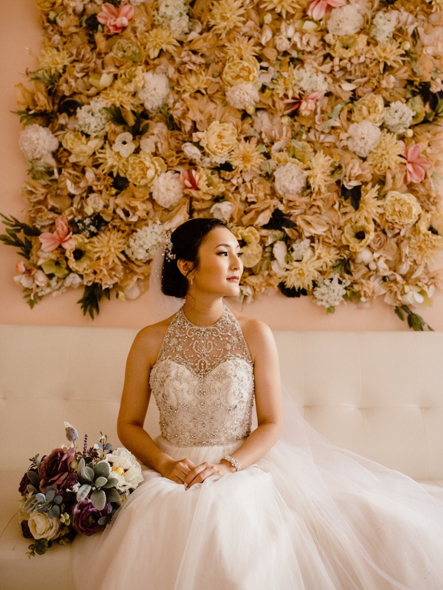 Charming DIY Wedding in Lavender & Gold: Kansas City's Sweetest Day