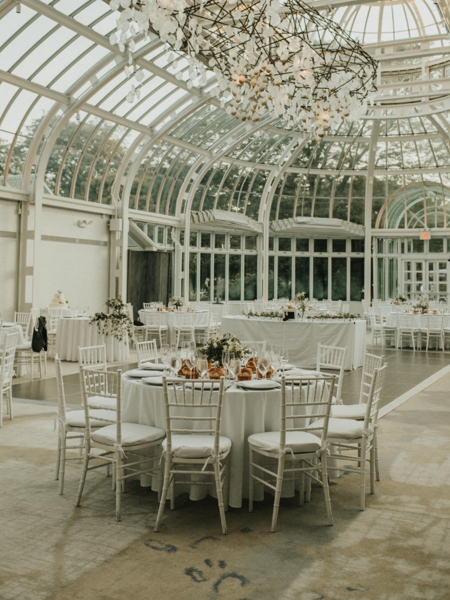 Romantic Brooklyn Botanic Garden Wedding Blends Nature and NYC Charm