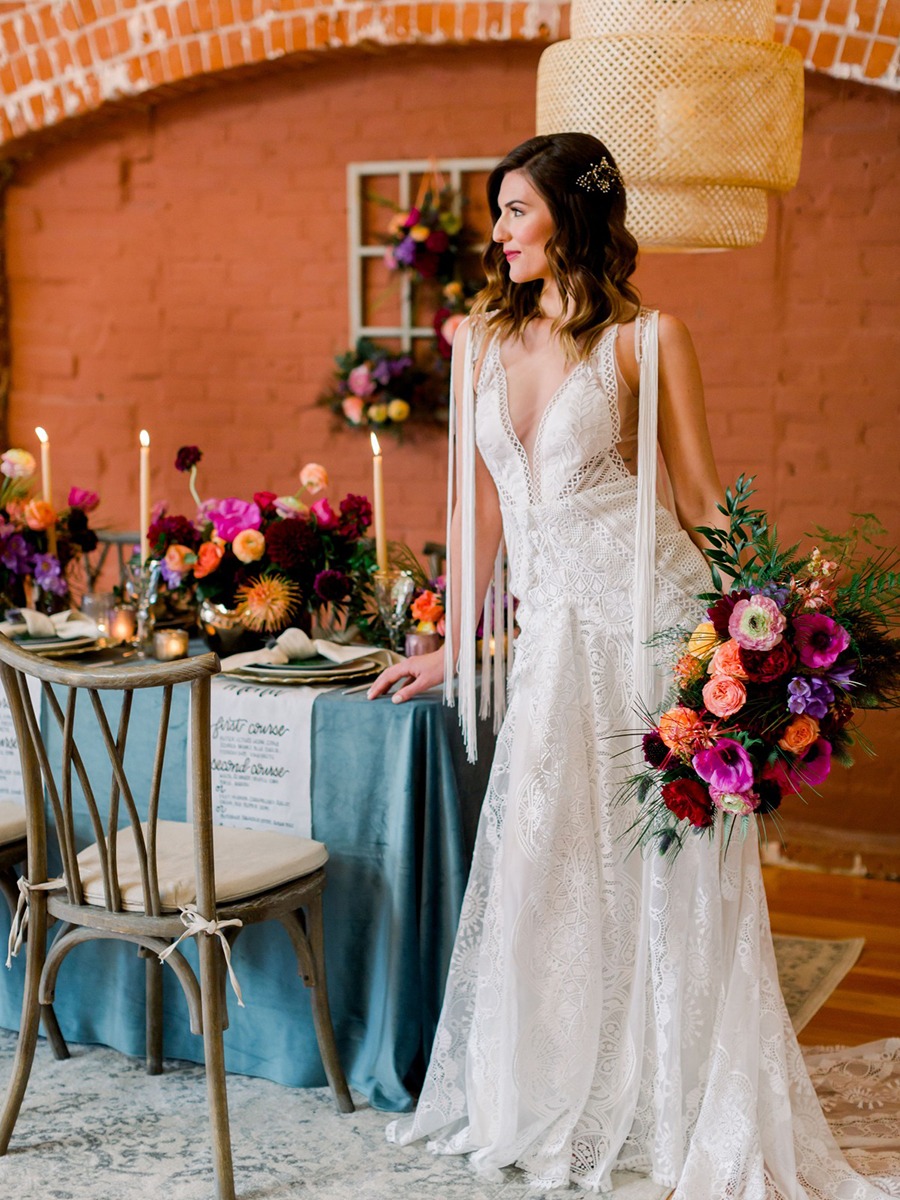 Whimsical Wedding Inspiration: Bright Colors & Fun Details in San Diego