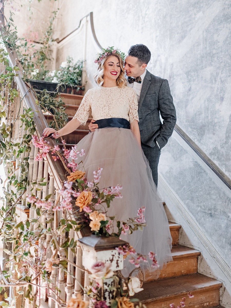 Wild Abandon: A Moody & Romantic Wedding Inspiration Shoot