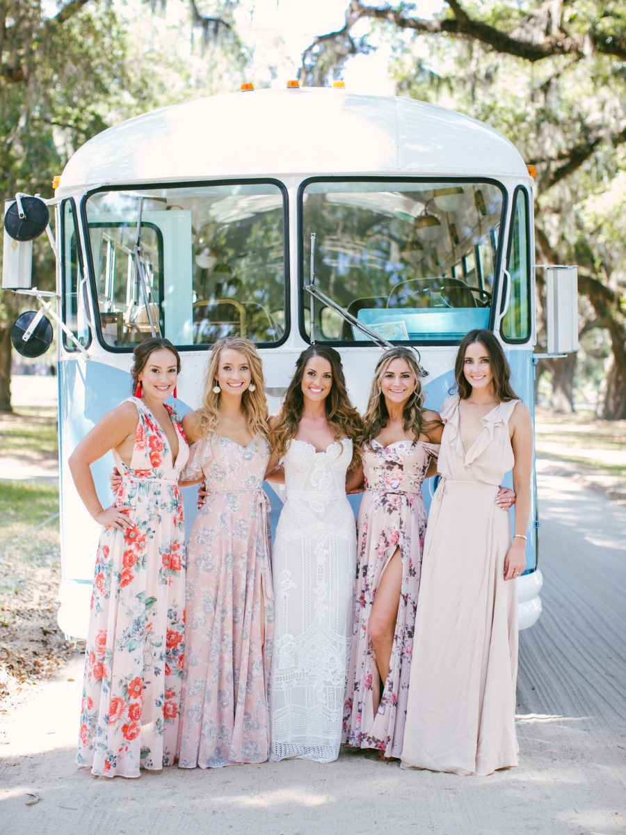 Vibrant Garden Wedding at Boone Hall Plantation: Dani & Brandon