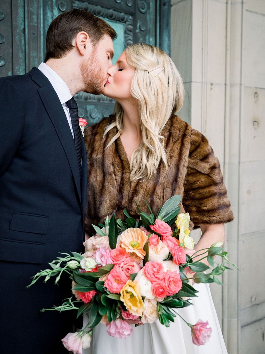 Stylish DC Wedding: Phil & Samantha's Intimate Celebration at The LINE Hotel