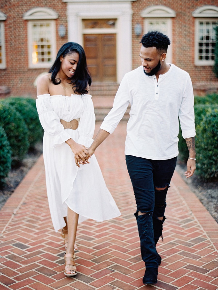 Romantic Engagement Shoot at Virginia's Estate at River Run