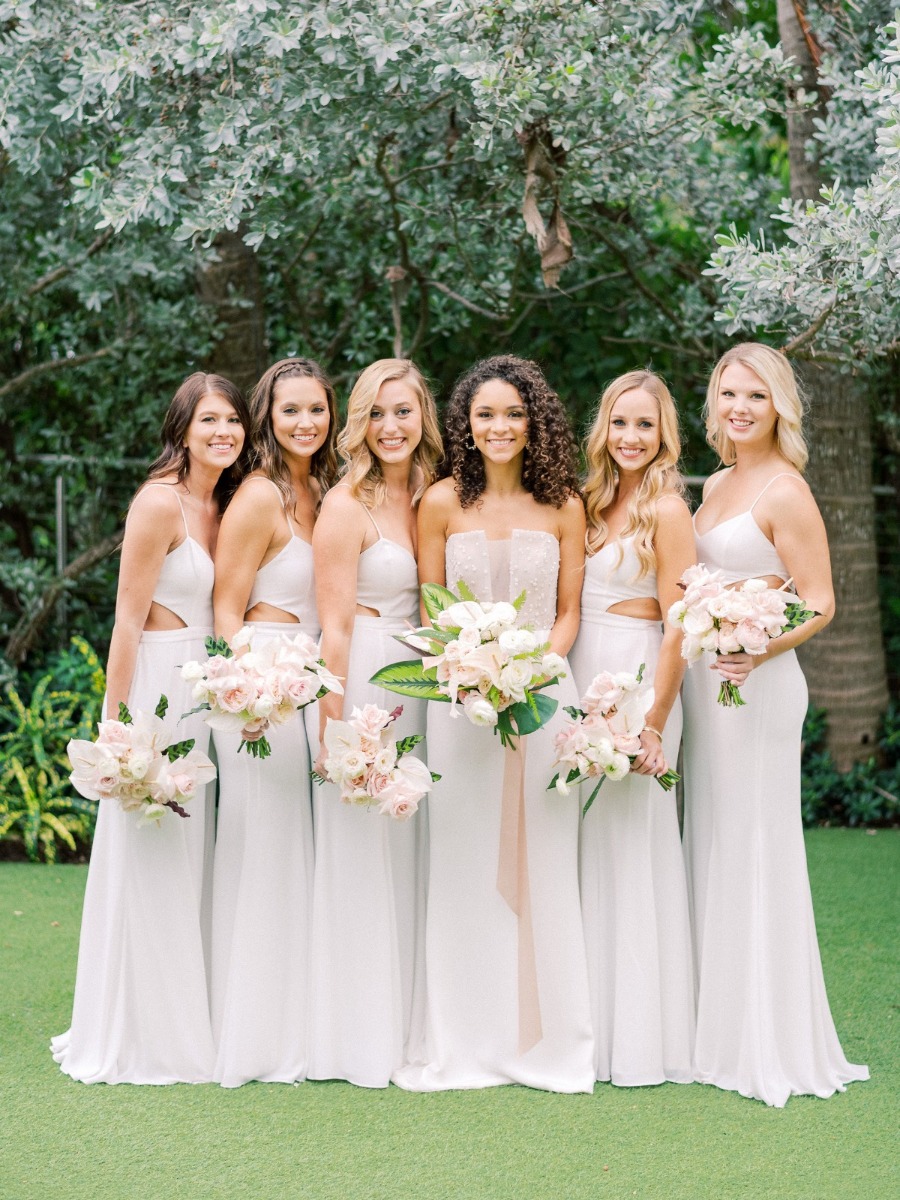 Modern Tropical Miami Beach Wedding: Ashley & Connor's November Nuptials