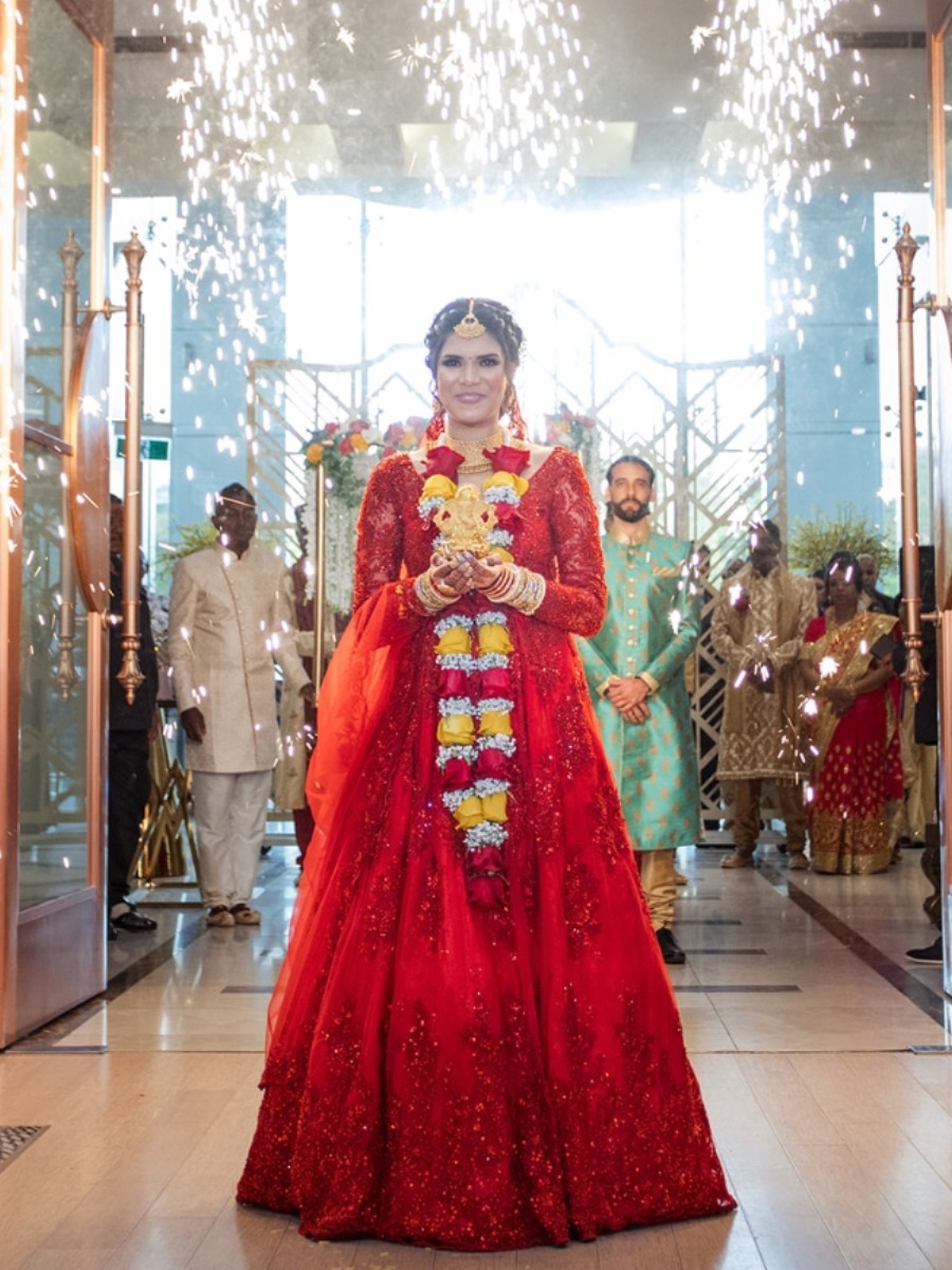 The leap year wedding story of diviyashni and rajneil