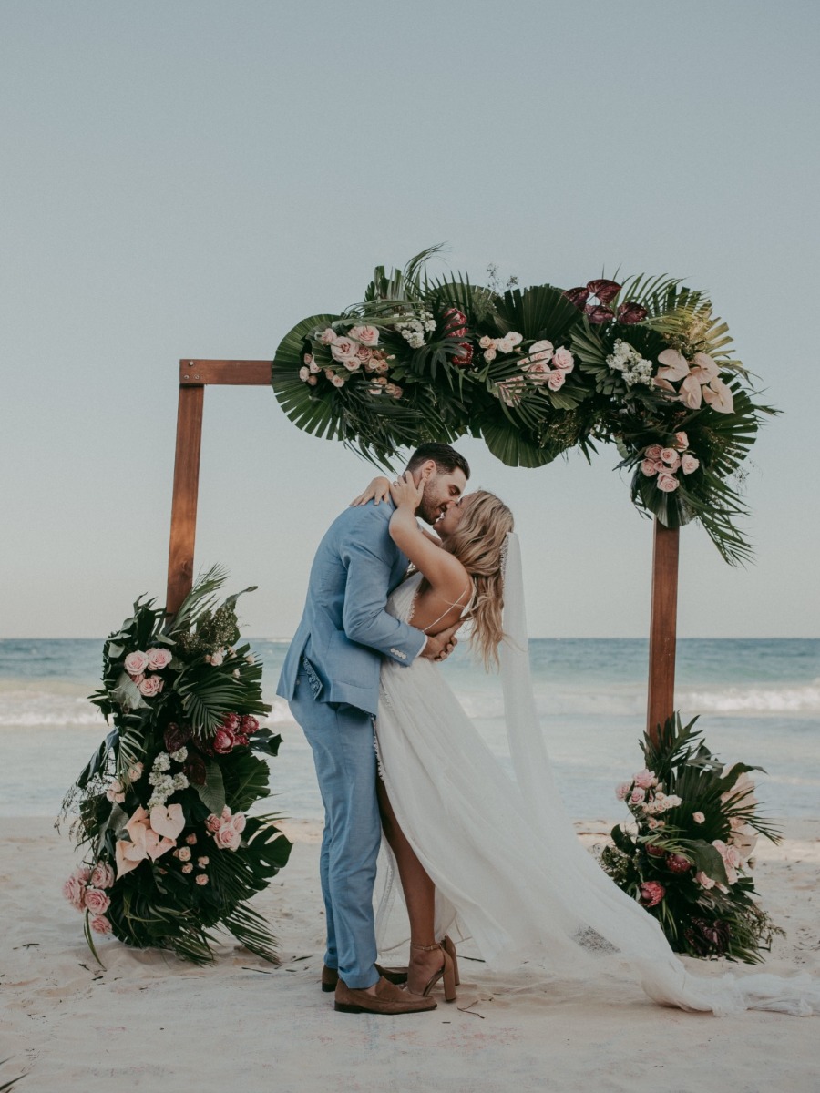 Ethereal Modern Tulum Wedding at Nest Tulum | Katie and Ryan