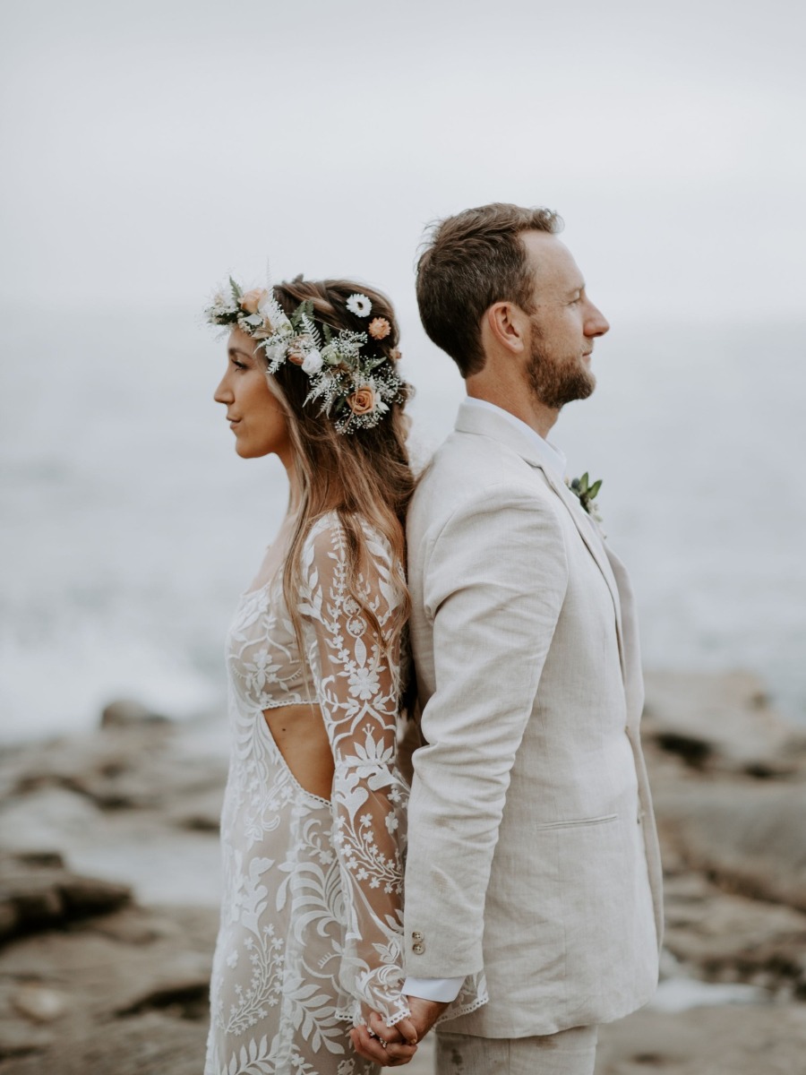 Romantic Beach Elopement in La Jolla: Aubrie & Tim's Dream Wedding