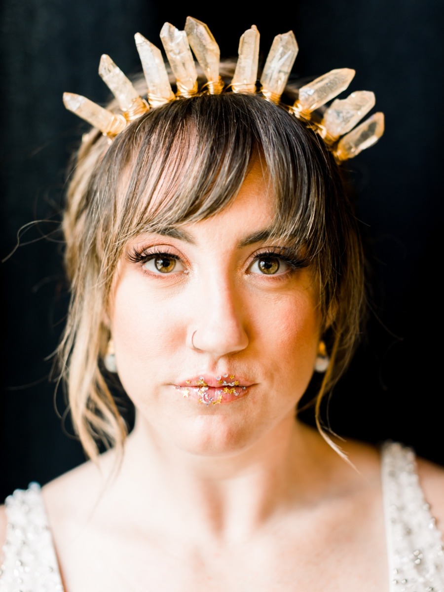 Celestial Wedding Inspiration: Stars, Moon & Mobile Bar Magic