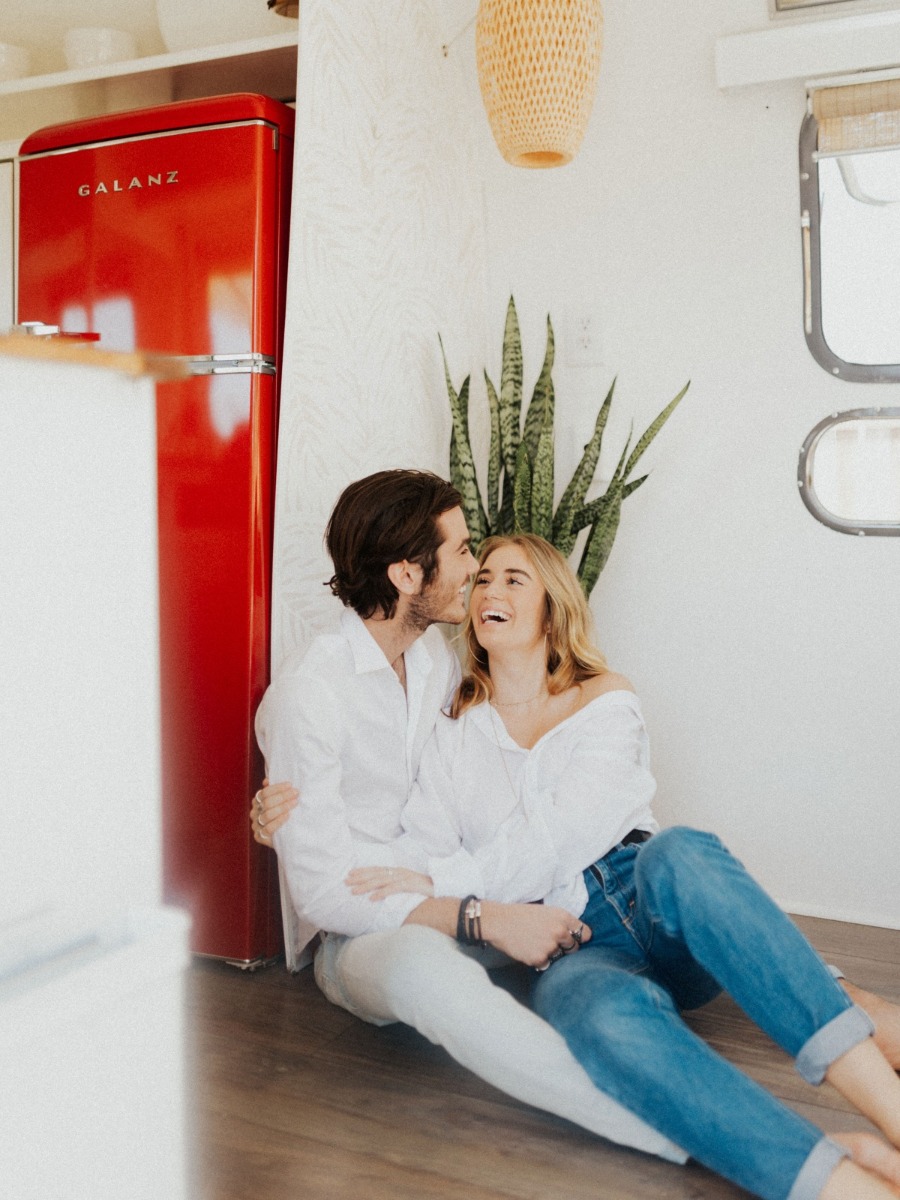 Cozy Camper Van Engagement: Adventure & Love with Kiara & Josh
