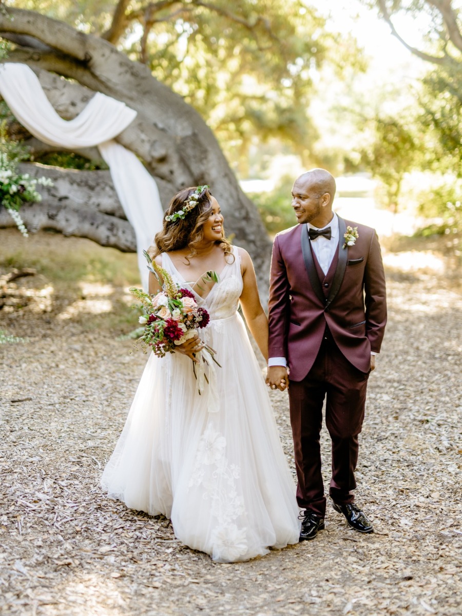 Romantic Elopement: Intimate Ceremony & Picnic in Southern California