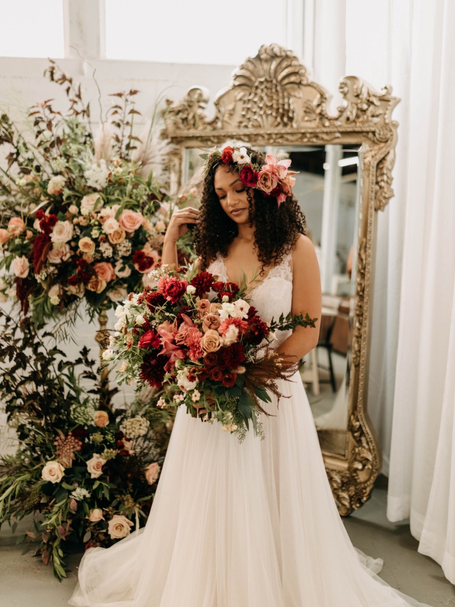 Boho-Rustic Wedding Inspiration at The Tannery Loft