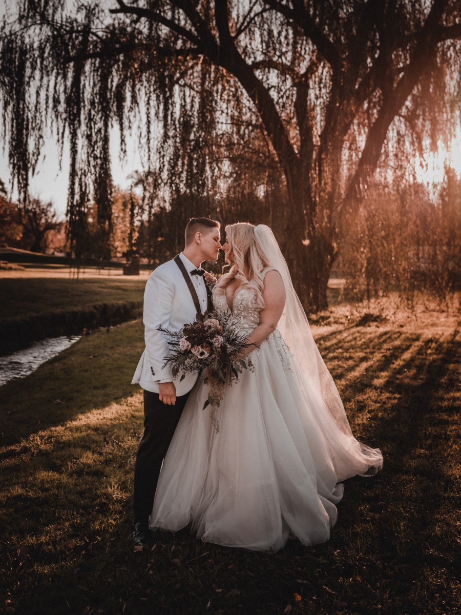 Blackburn Inn Fairytale Wedding: Gothic Glam & Cloud Dance
