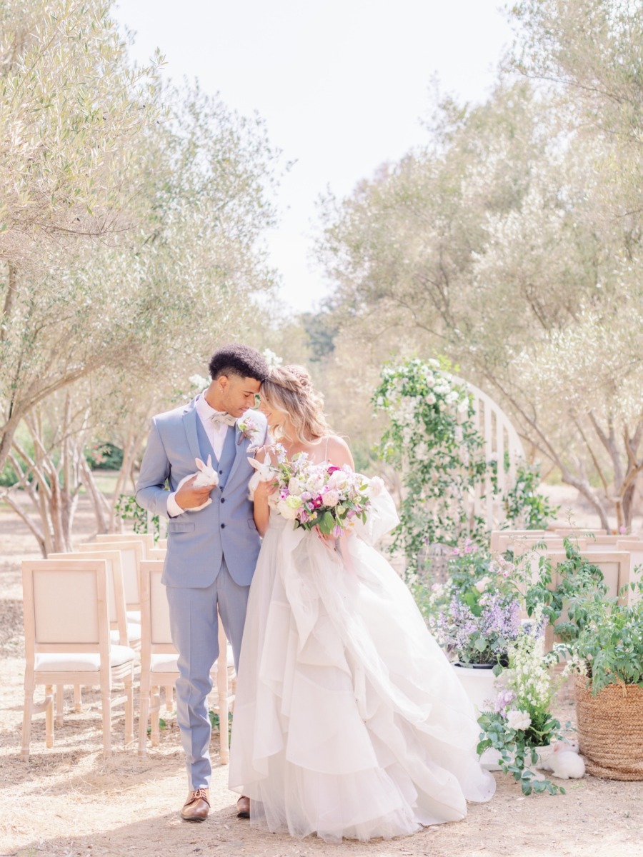 Fairytale Spring Wedding with Animals at Rancho Valencia