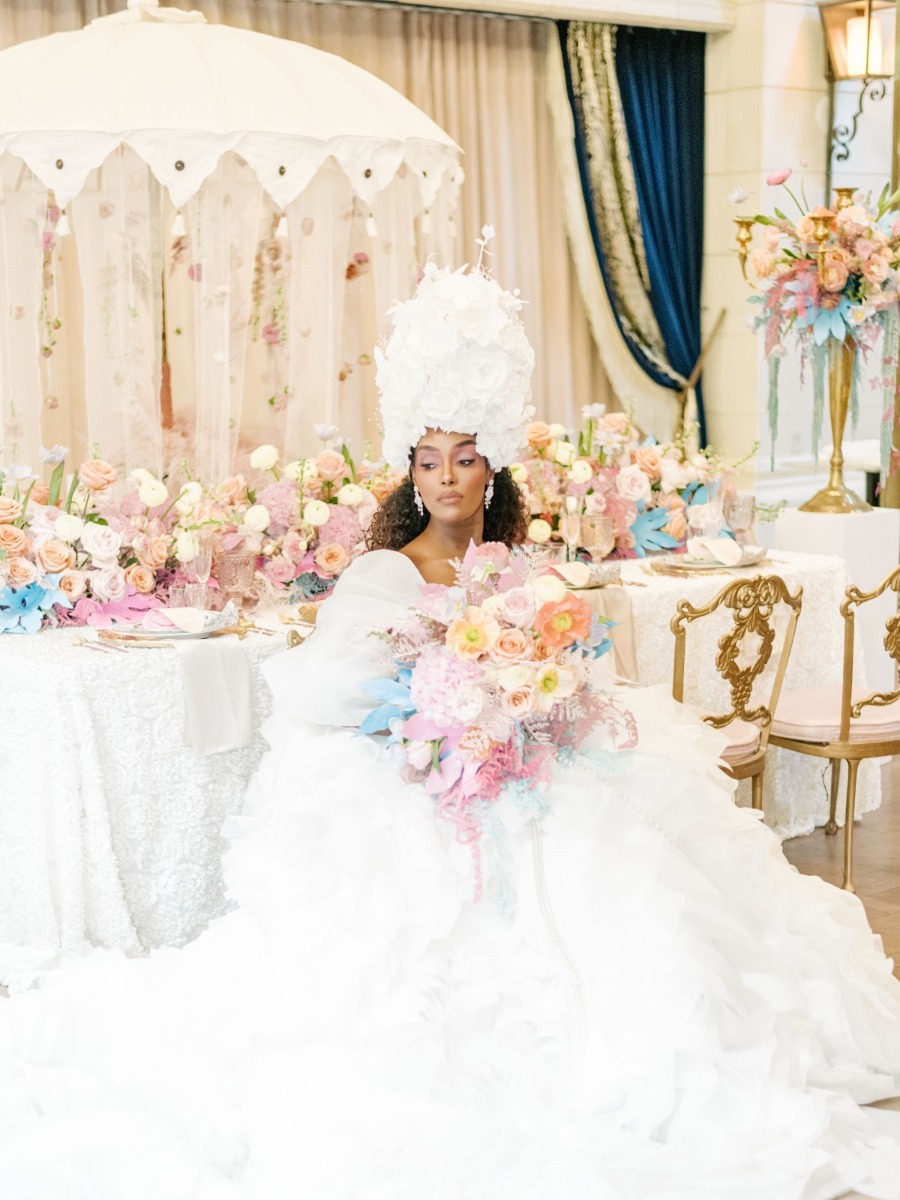 Toronto Over The Top Marie Antoinette Wedding Inspiration