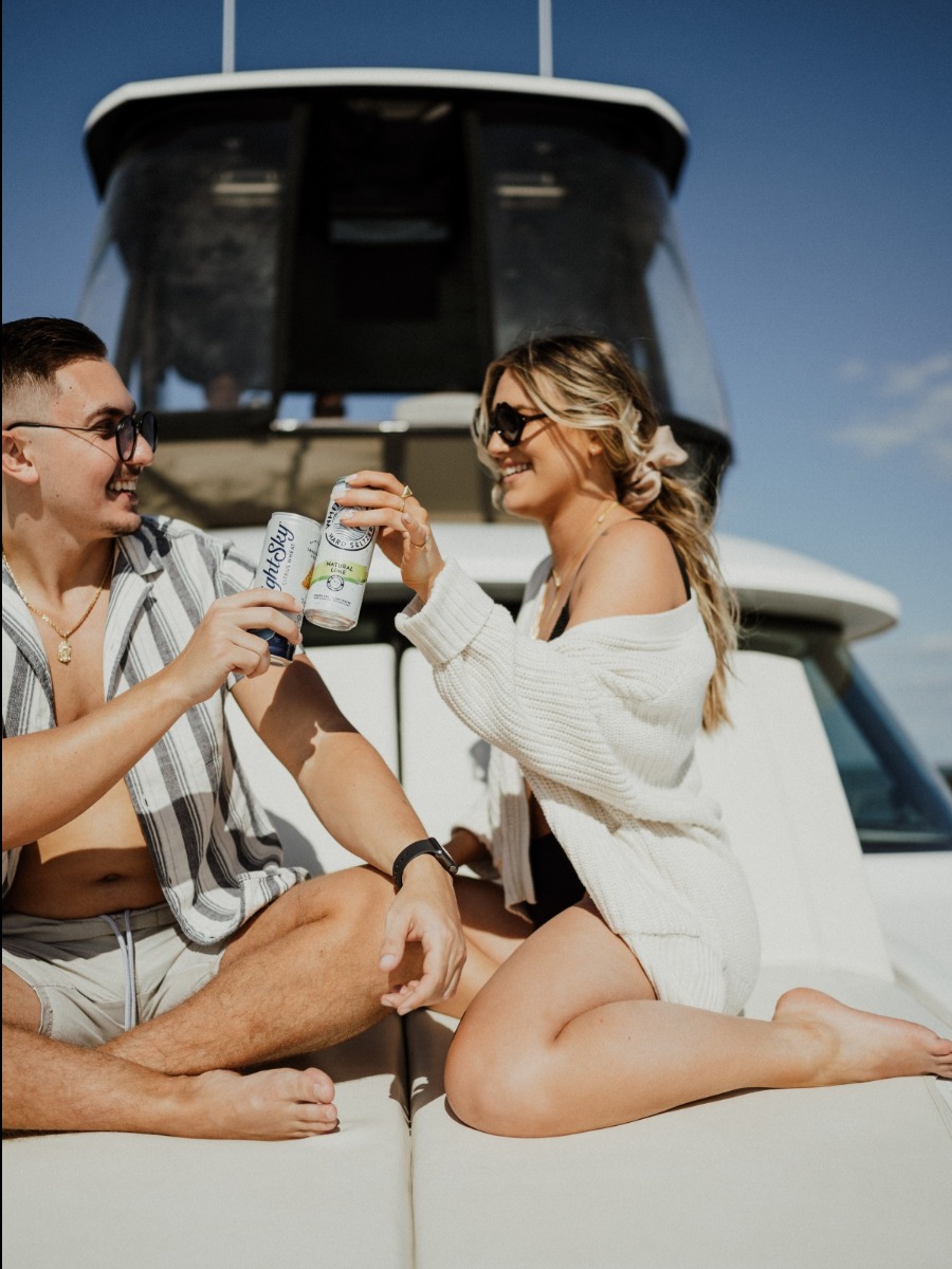 Boat Day Fun: St. Petersburg Photoshoot with Best Friends
