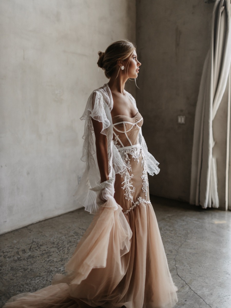La Pietra: Italian-Inspired Bridal Gowns with Texture, Comfort & Elegance