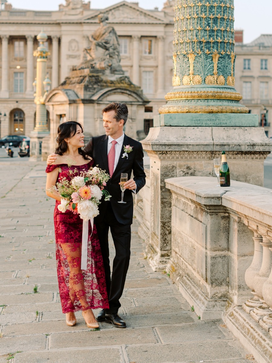 Romantic Paris Vow Renewal: A Surprise Anniversary Celebration