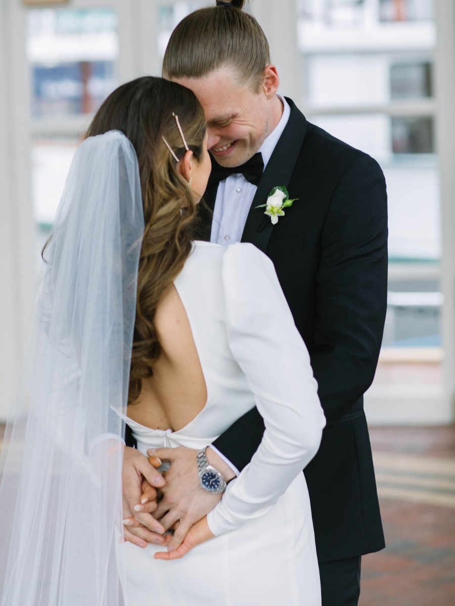 Intimate Boston Wedding: Paris Inspired Chic Minimalist Affair
