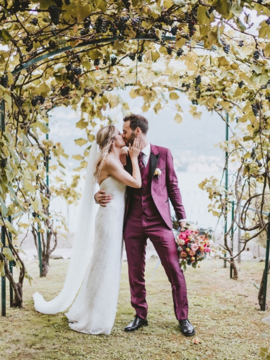 Lake Como Wedding: Elegant, Colorful Celebration with a $80K Budget