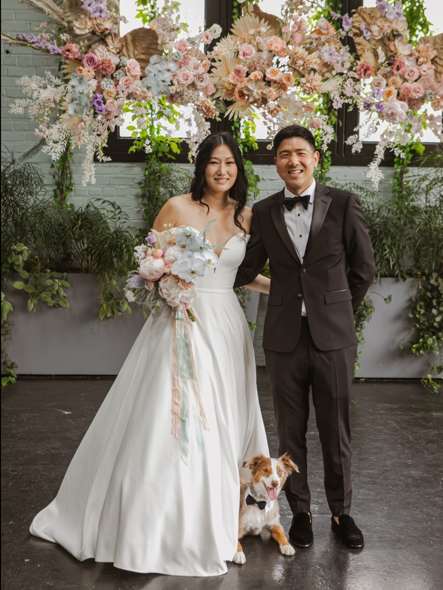 Brooklyn Couple's Beautiful Wedding Amidst Hurdles & Giving Back