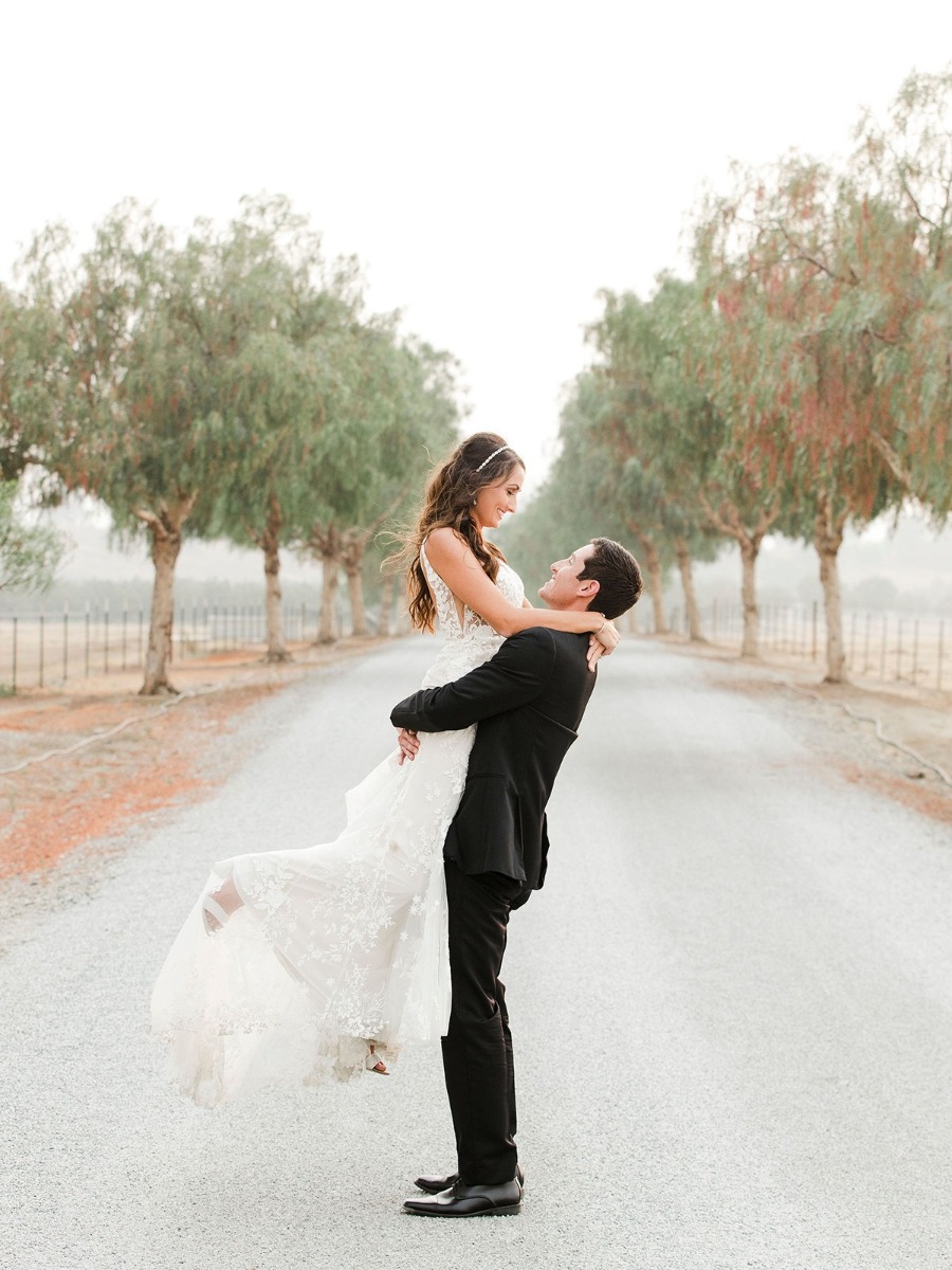 Carmel Mission Wedding: Lauren & Landan's Tuscan-Inspired Family Affair