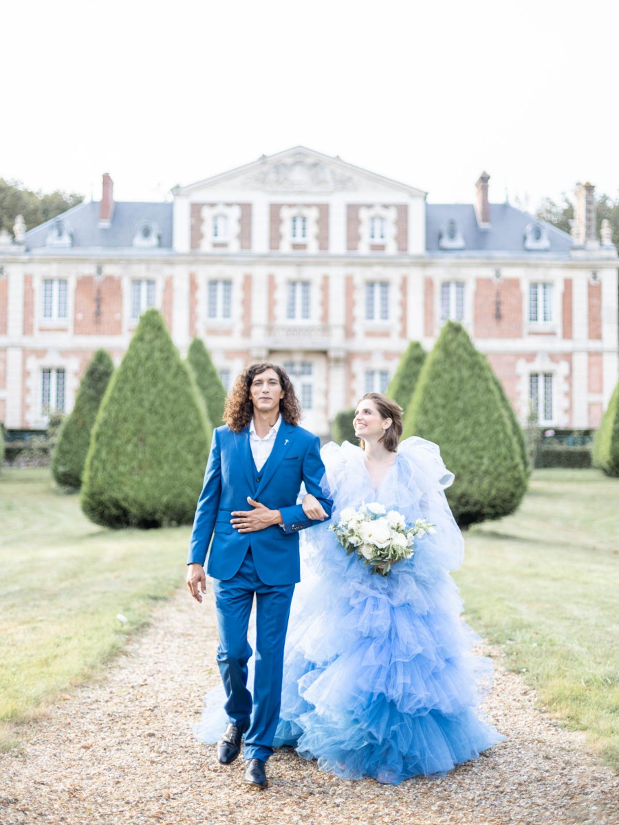 Rococo Romance: A Blue Wedding Inspired by François Boucher's Art