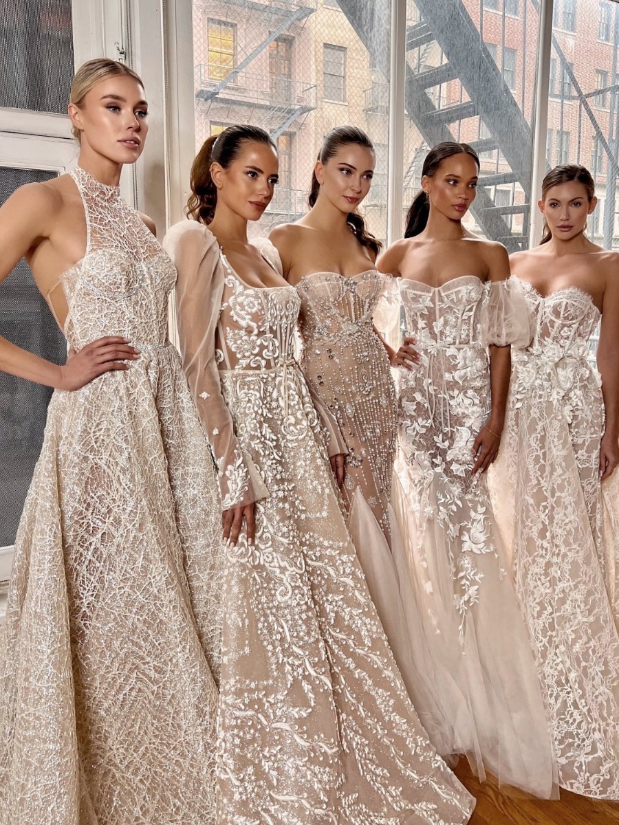 BERTA Bridal SS23 Collection: A Broadway-Inspired Bridal Show