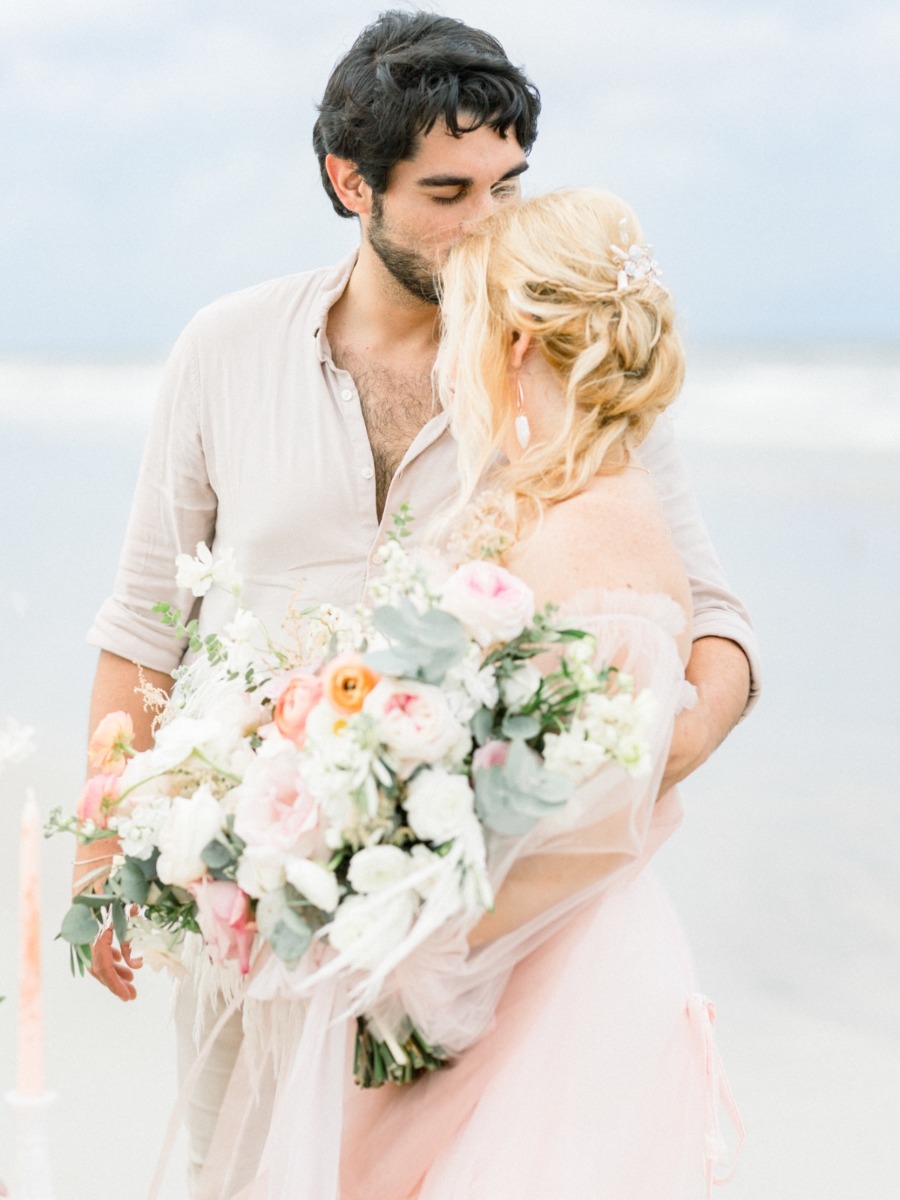 Ethereal St. Augustine Wedding Photoshoot Cloudy Day Magic