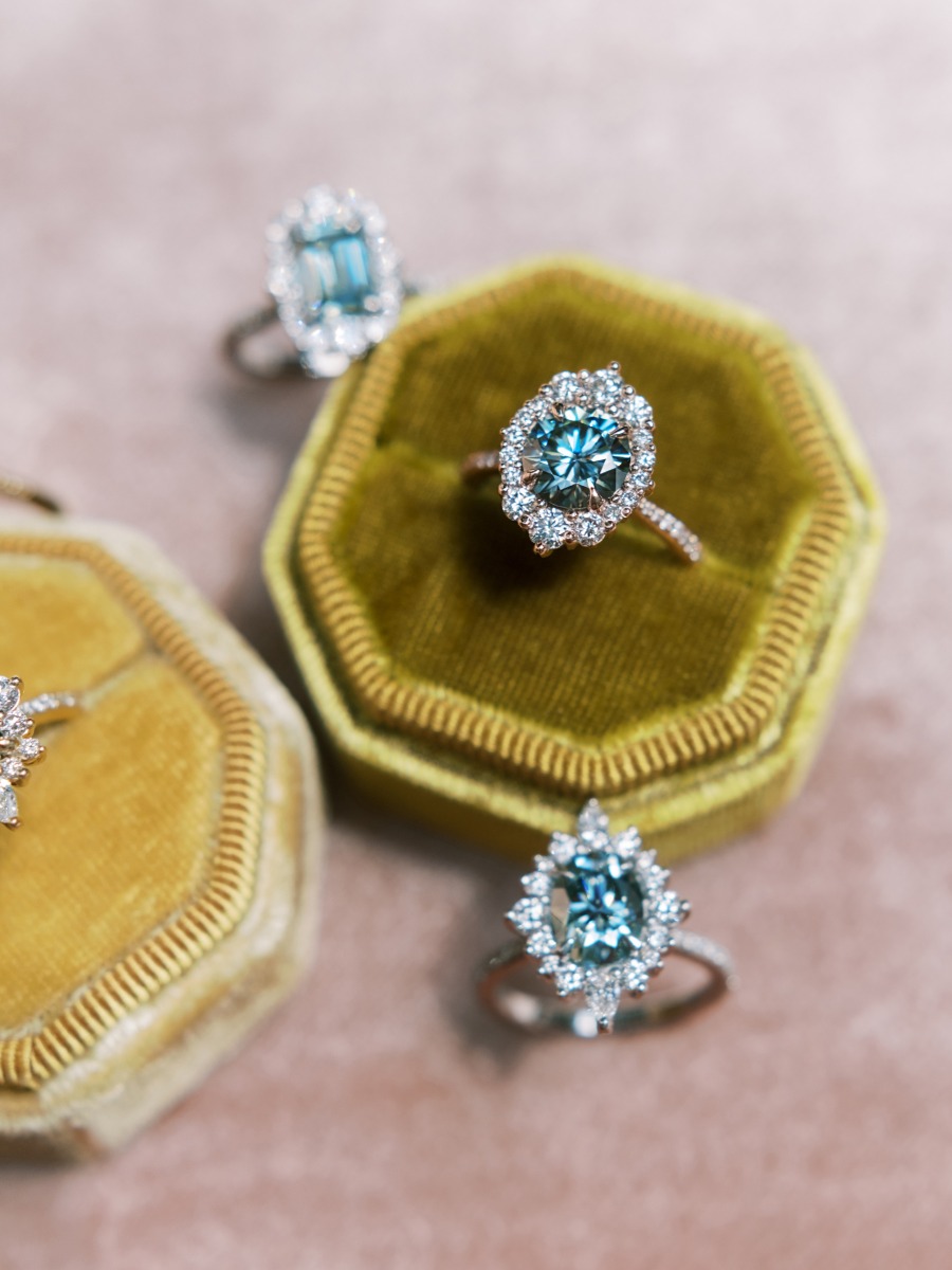 Unique Ethical Engagement Rings by Kristin Coffin Jewelry