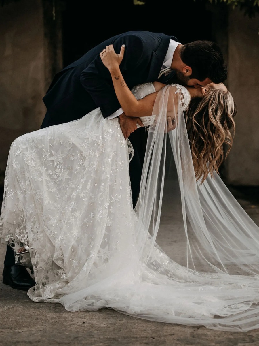 Starry Moonlit Wedding of Ines Rochinha and Tomas in Portugal