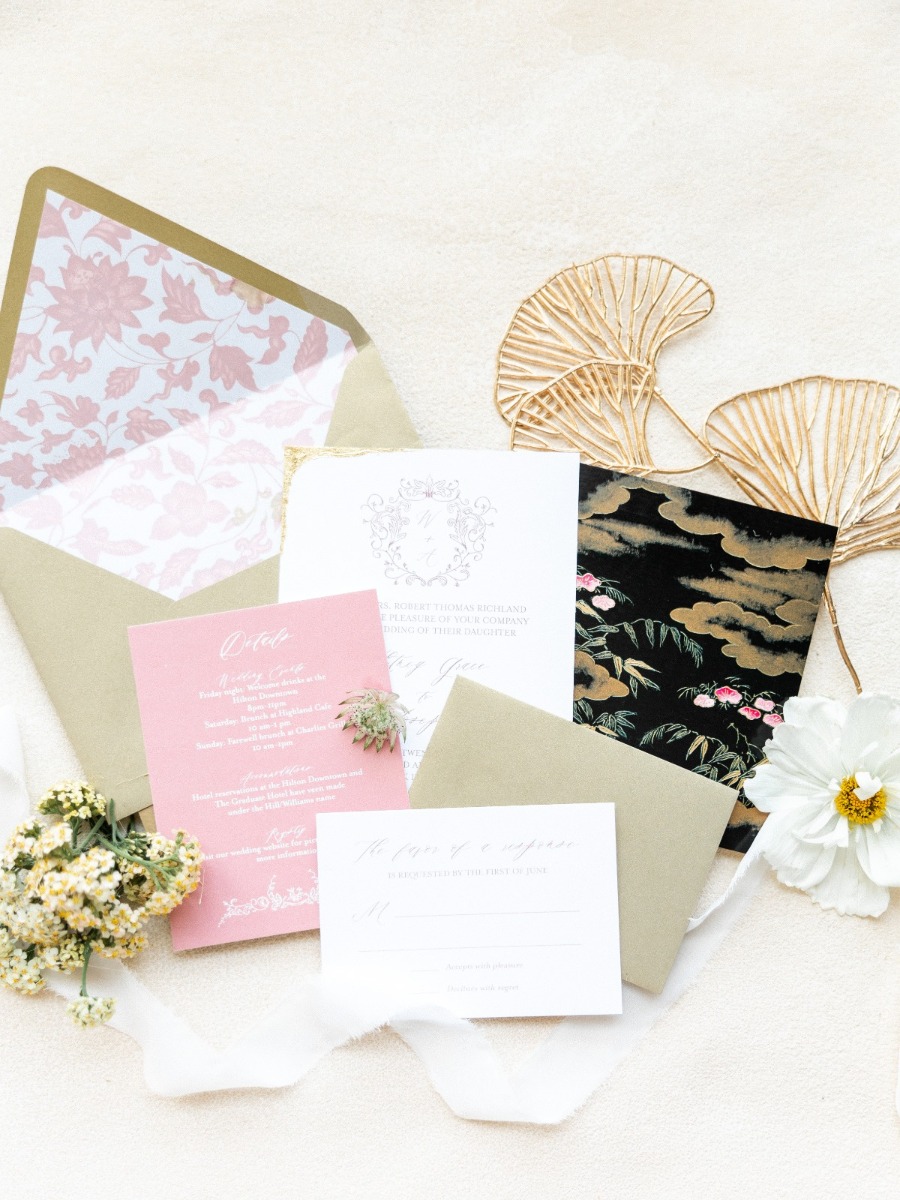 East meets West in this luxe coastal wedding editorial