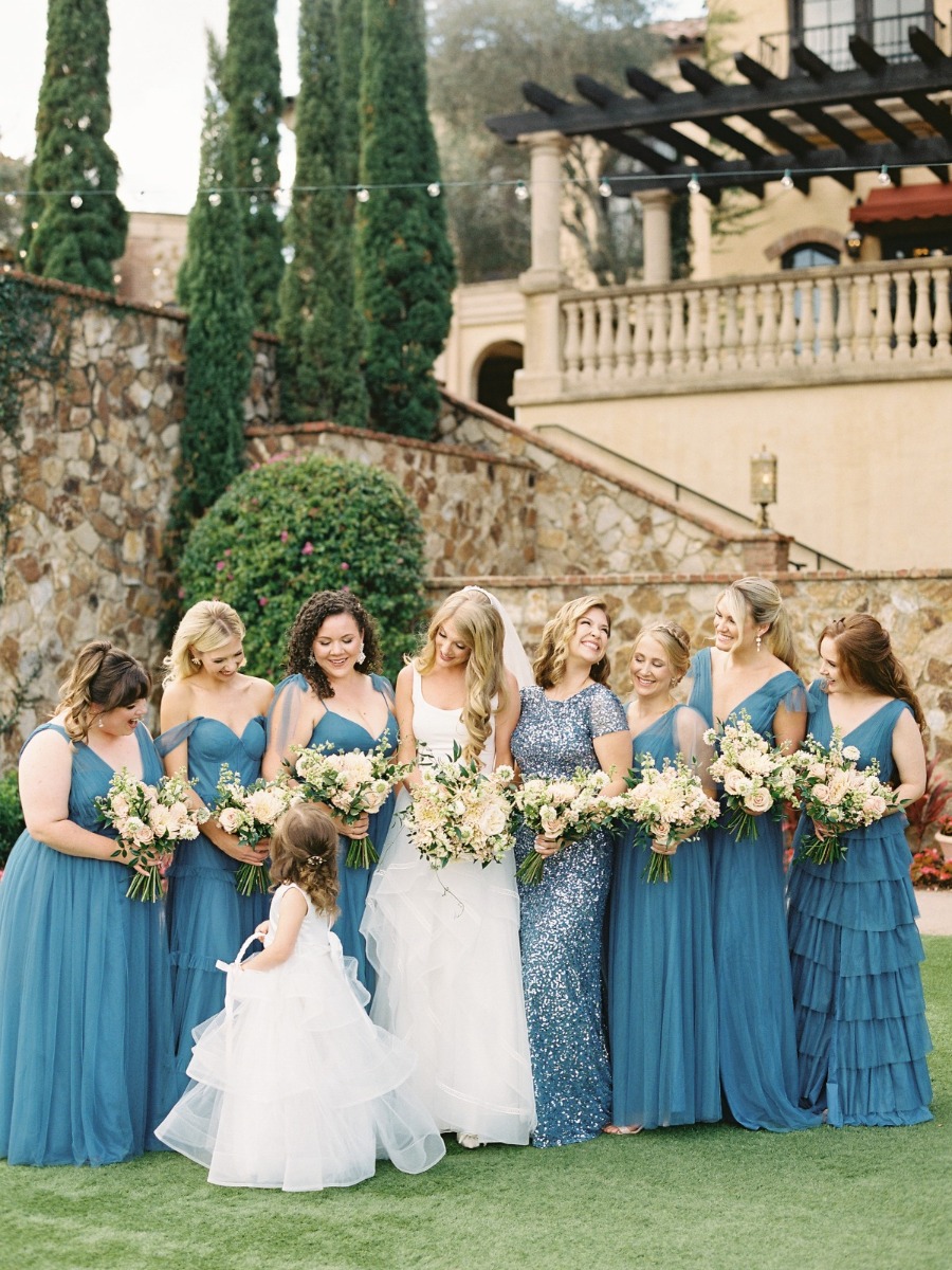 This whirlwind romance brought European inspired elegance to Florida