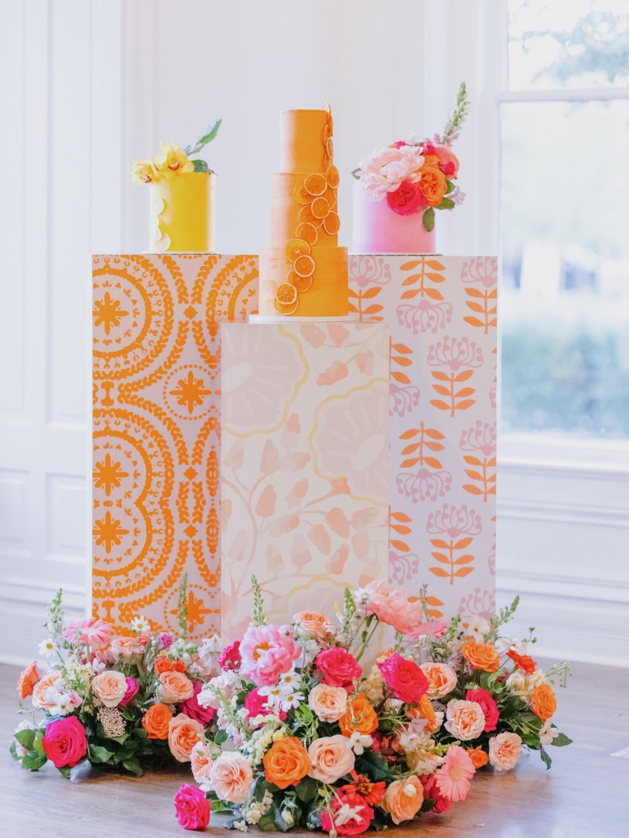 Citrus-infused summer wedding at a historic Little Rock home