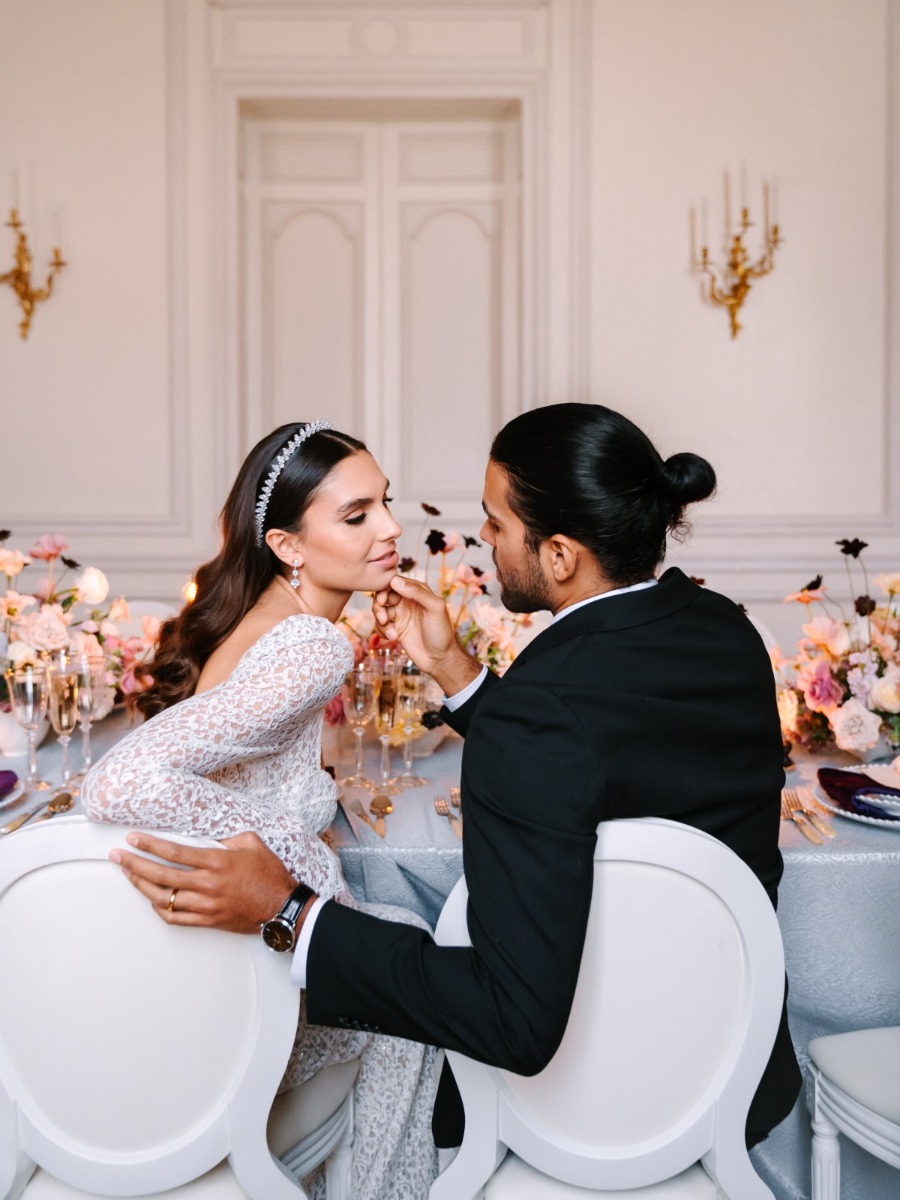 Renaissance-inspired wedding inspo at the most romantic château