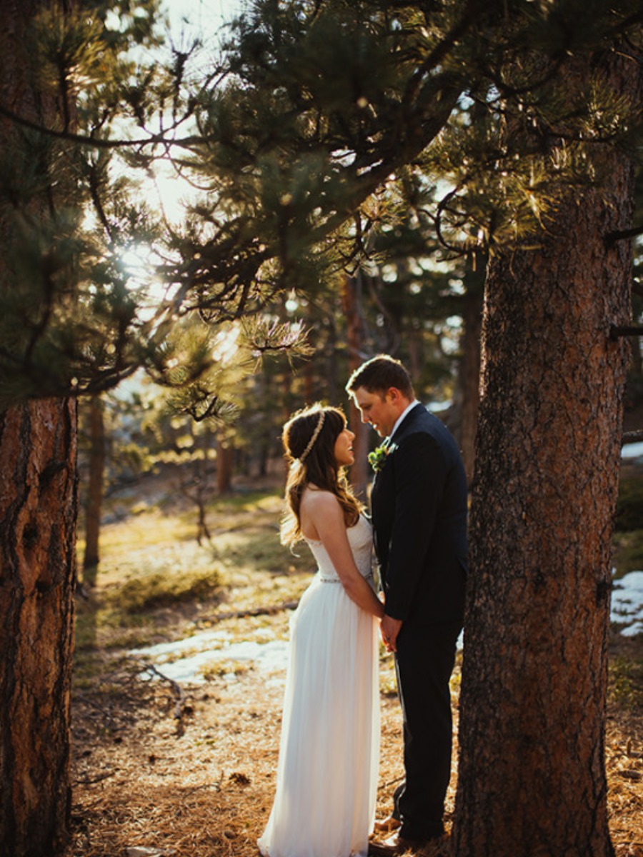 Colorado Elopement: Intimate Mountain Wedding in Estes Park