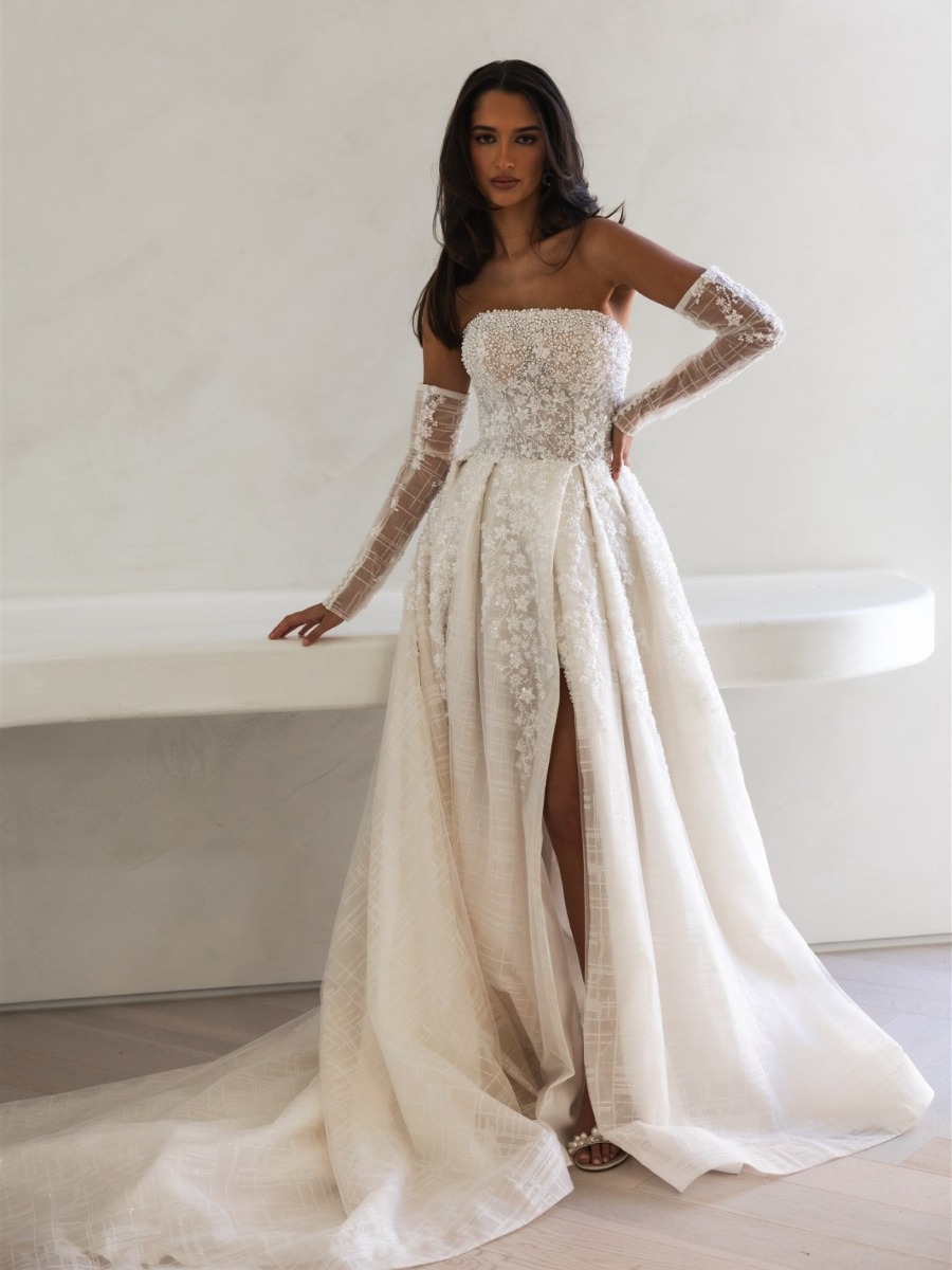 Bold, Modern, Unforgettable: Sarah Alouache’s 2025 Bridal Collection Turns Every Head