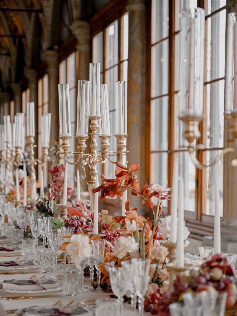 Opulent renaissance-inspired wedding at a villa in florence