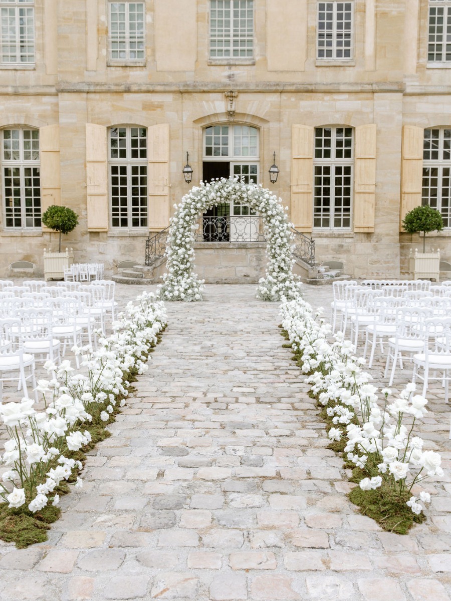 French fairytale: destination wedding at château de villette