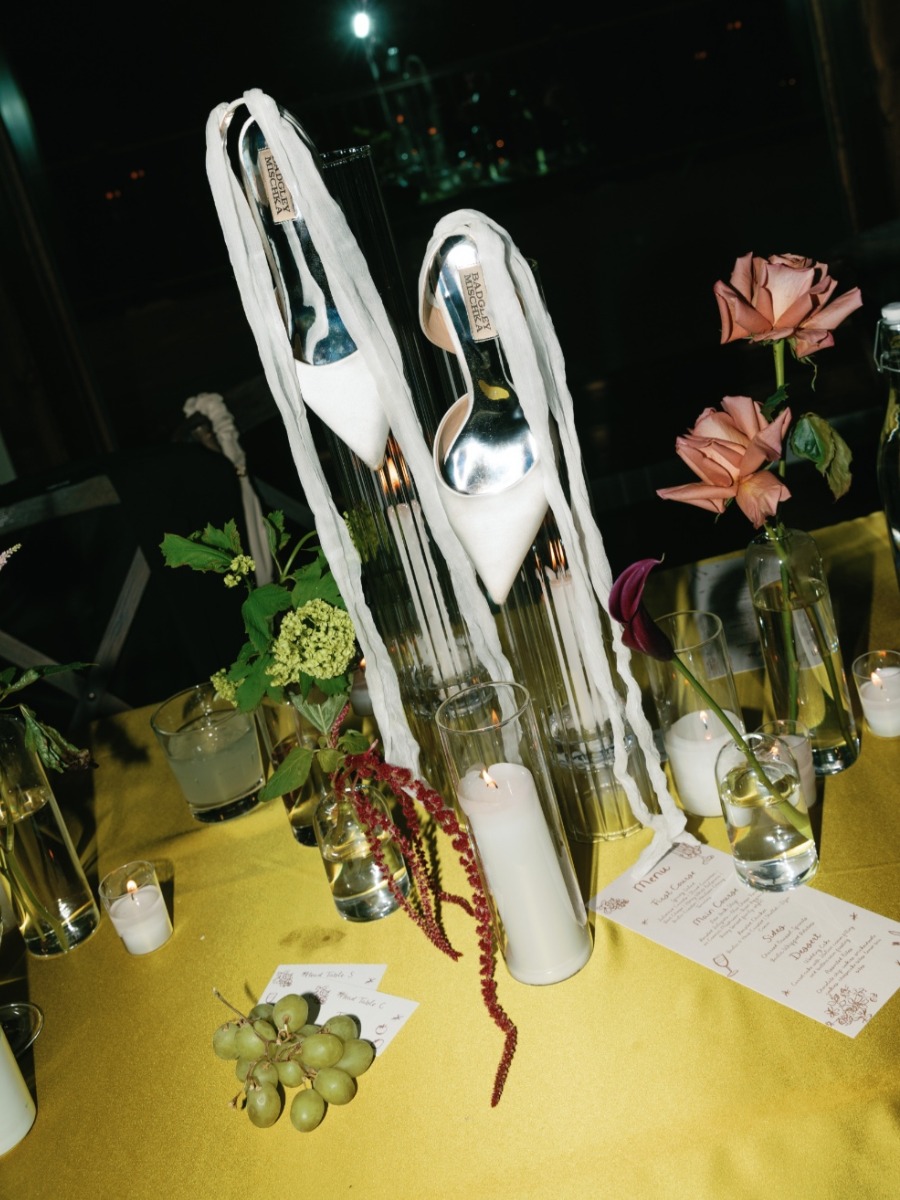Modern and moody vibes were a hit at this secluded mountain wedding