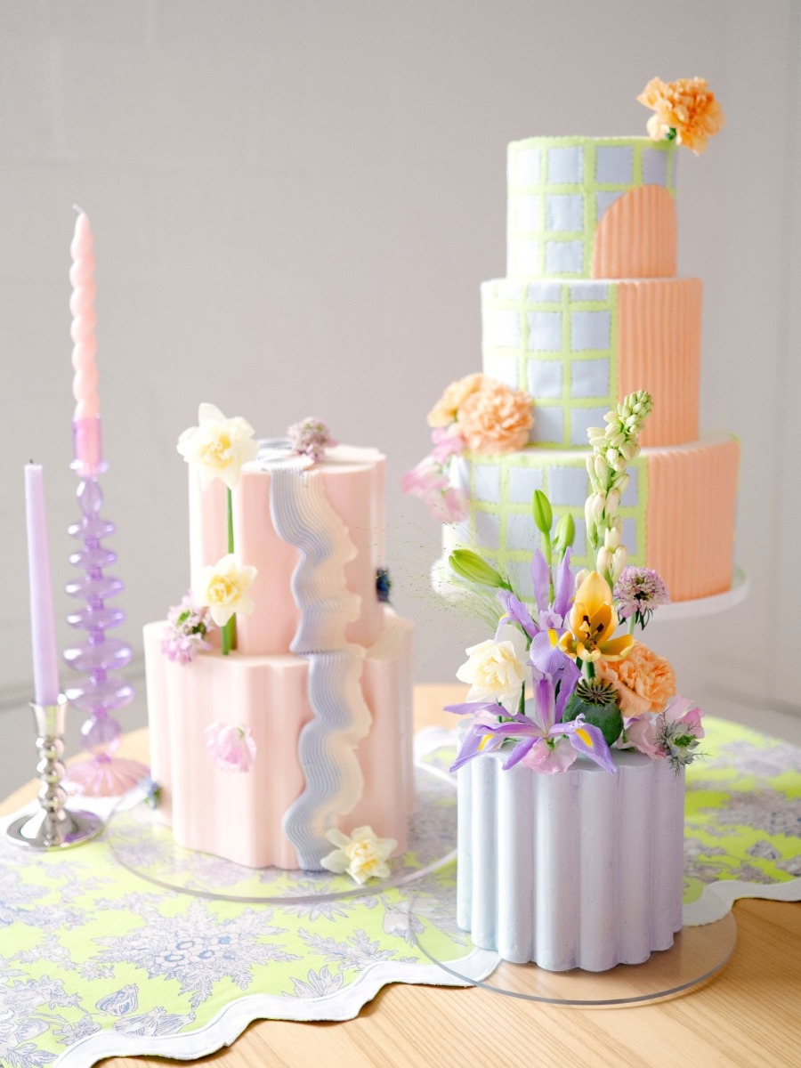 Florals and a fruit theme made this wedding 
