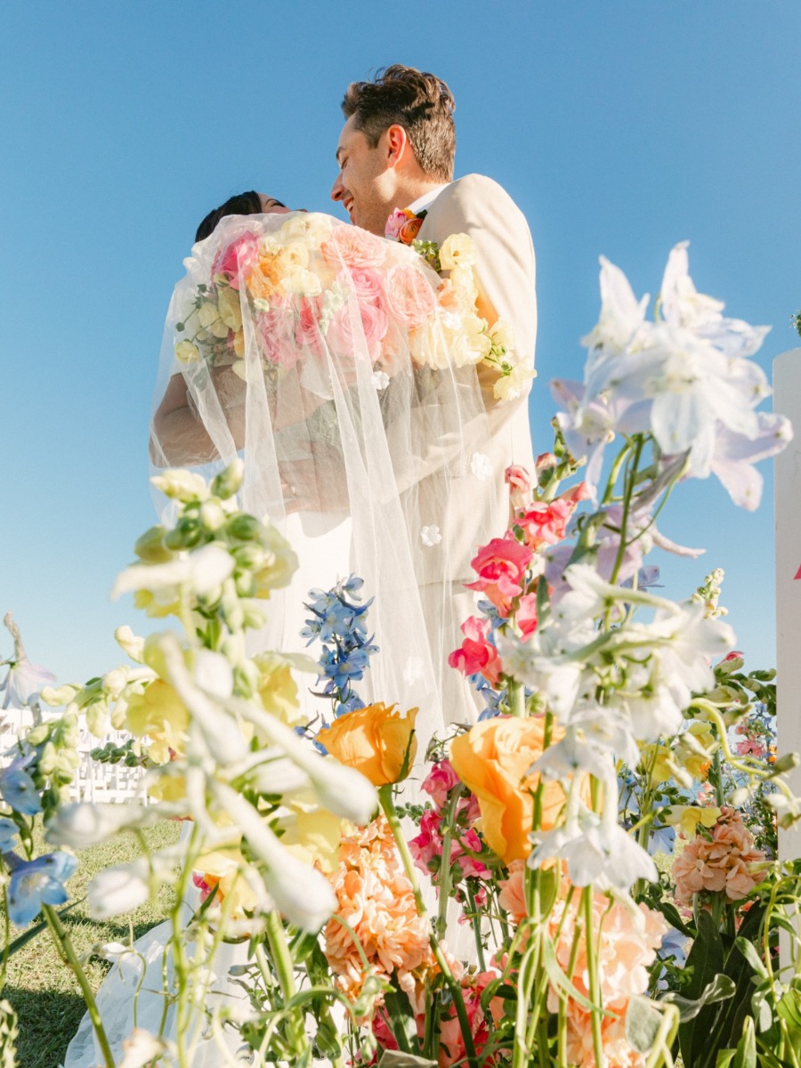 A colorful love story at the whalehead club on the outer banks