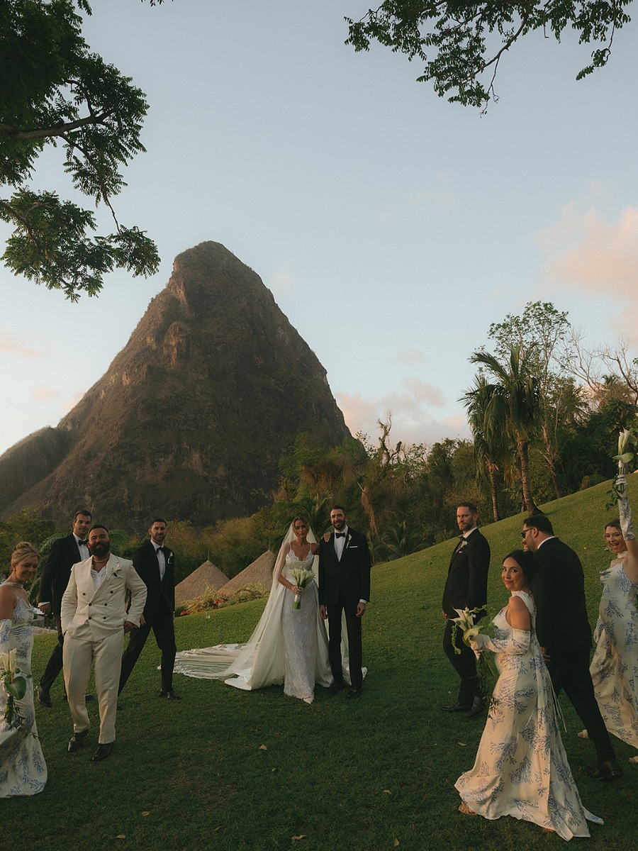 This twin volcano wedding venue is closer than you think