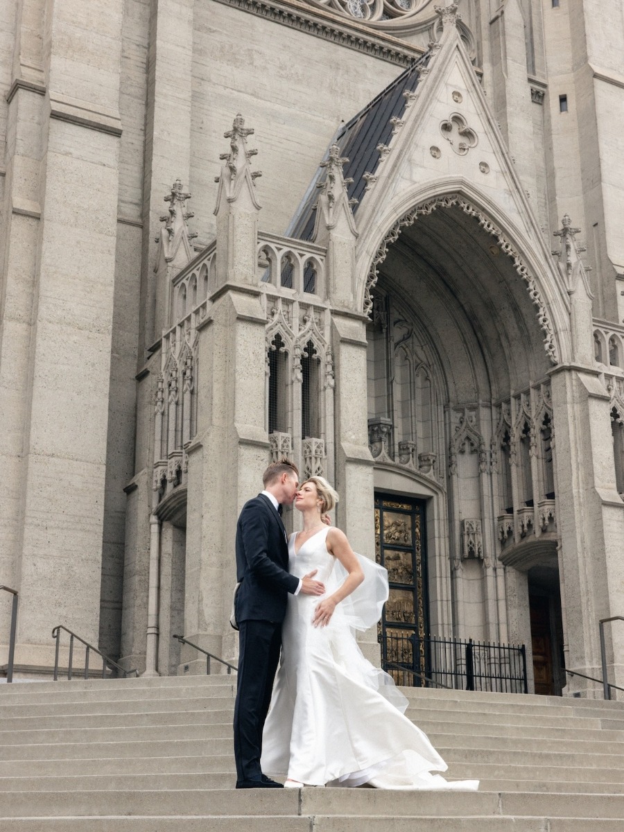 This San Francisco wedding was so luxe it needed two famous venues