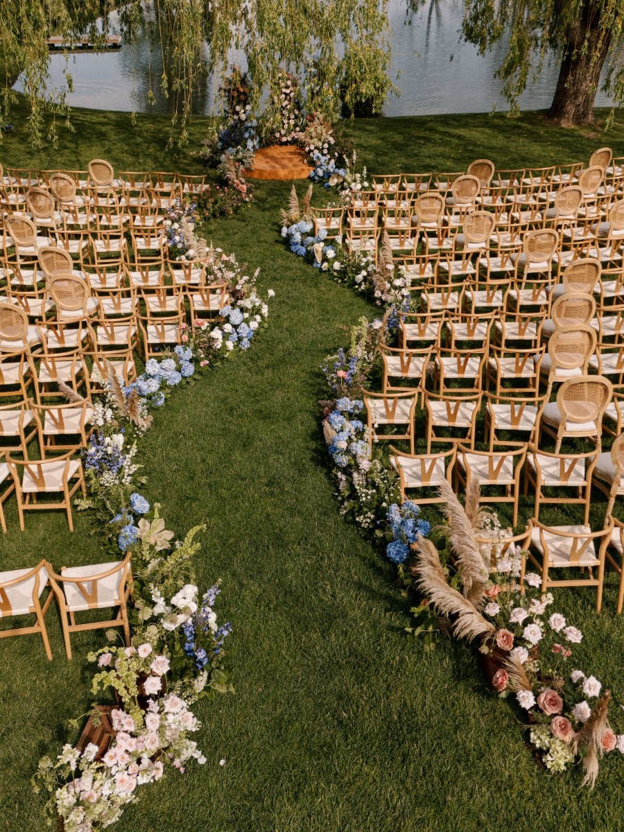 This western-chic vow renewal wins for best wedding favors