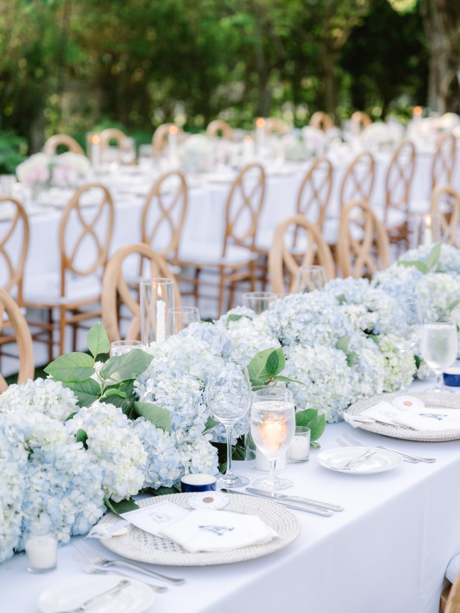 A charming Nantucket garden party wedding with handmade details